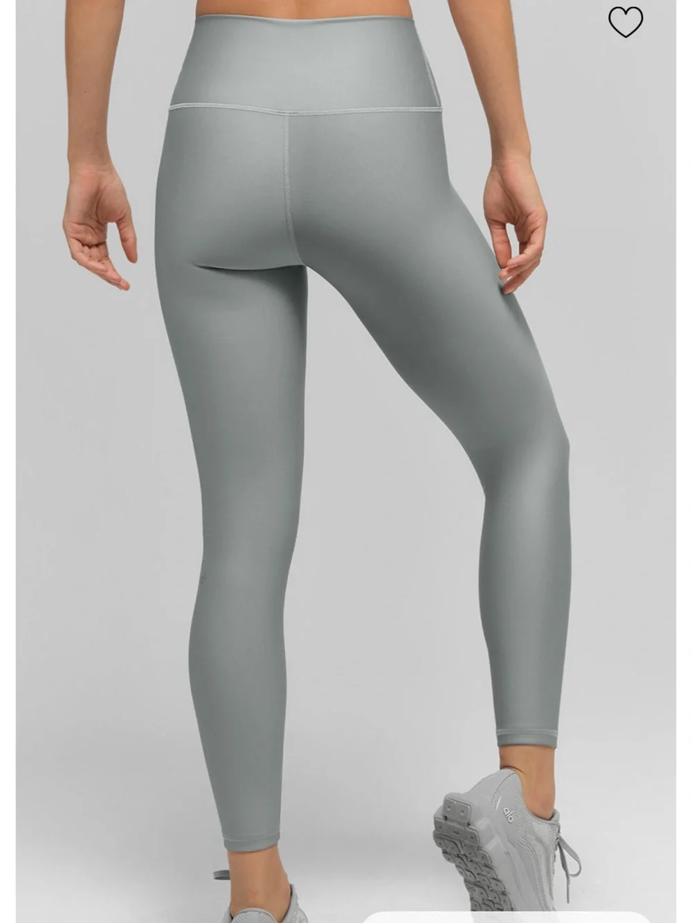 ALO Yoga High-Rise Leggings in Sage Gray